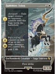 Magic: The Gathering Summon: Ixion (Borderless) (195) Lightly Played