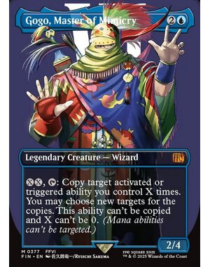 Magic: The Gathering Gogo, Master of Mimicry (377) Lightly Played Foil