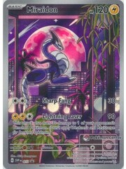 Pokemon Miraidon (Pokemon Center Exclusive) (013) Lightly Played Holofoil