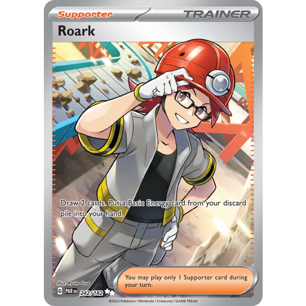 Pokemon Roark (242) Lightly Played Holofoil