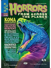 Magic: The Gathering Koma, Cosmos Serpent (Rainbow Foil) (1765) Lightly Played