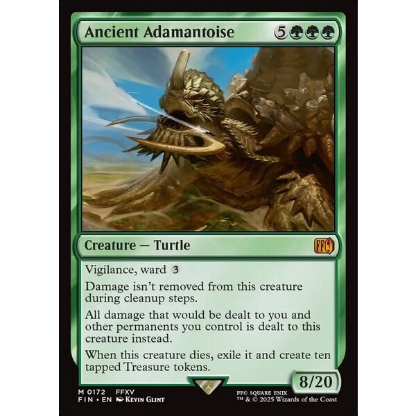 Magic: The Gathering Ancient Adamantoise (172) Lightly Played