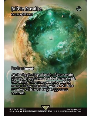 Magic: The Gathering Fal'Cie Paradise - Carpet of Flowers (Showcase) (044) Lightly Played