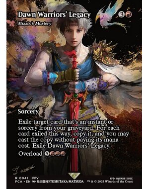 Magic: The Gathering Dawn Warriors' Legacy - Mizzix's Mastery (Showcase) (041) Lightly Played