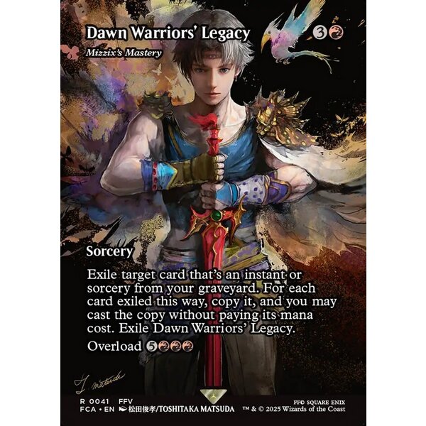 Magic: The Gathering Dawn Warriors' Legacy - Mizzix's Mastery (Showcase) (041) Lightly Played