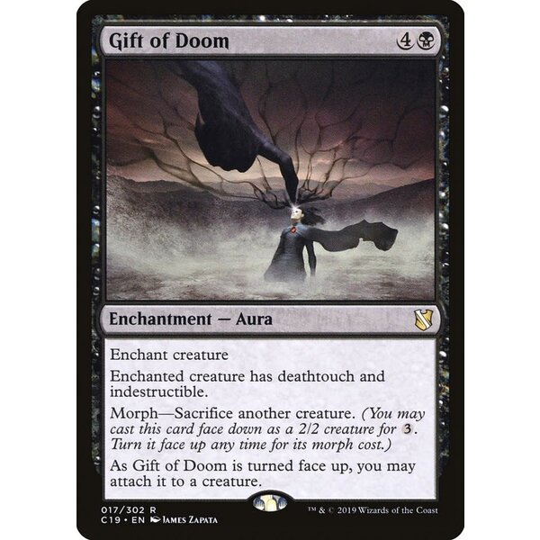 Magic: The Gathering Gift of Doom (017) Lightly Played