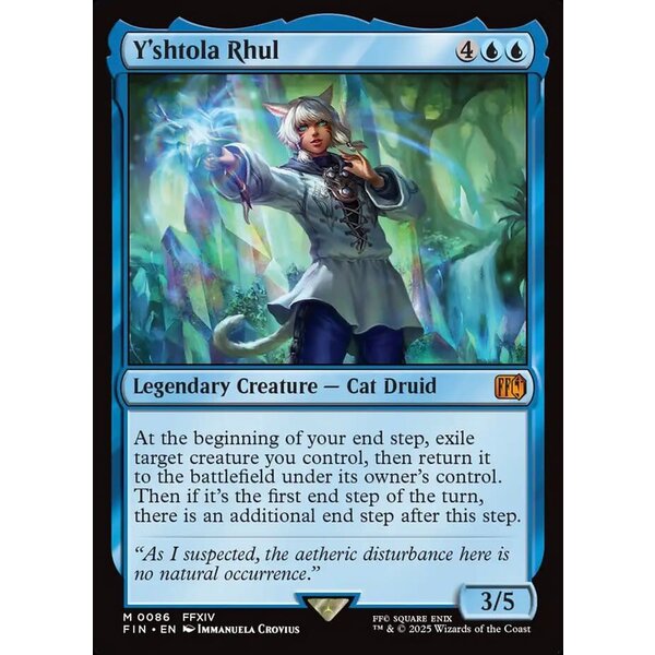 Magic: The Gathering Y'shtola Rhul (086) Lightly Played