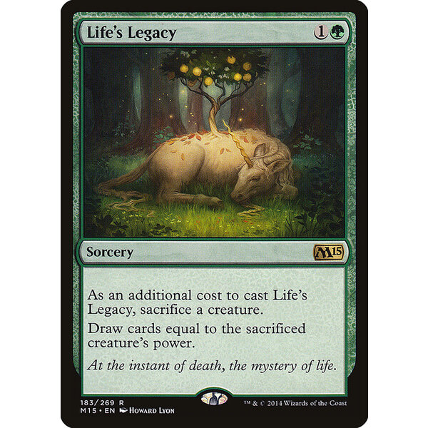 Magic: The Gathering Life's Legacy (183) Lightly Played