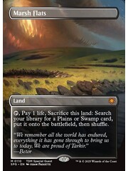 Magic: The Gathering Marsh Flats (Borderless) (110) Near Mint