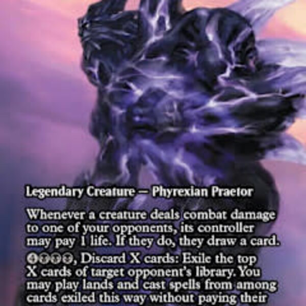 Magic: The Gathering The Shadow Lord - Gix, Yawmoth Praetor (Showcase) (035) Lightly Played