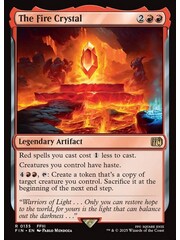 Magic: The Gathering The Fire Crystal (135) Lightly Played