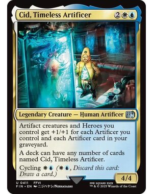 Magic: The Gathering Cid, Timeless Artificer (411) Lightly Played