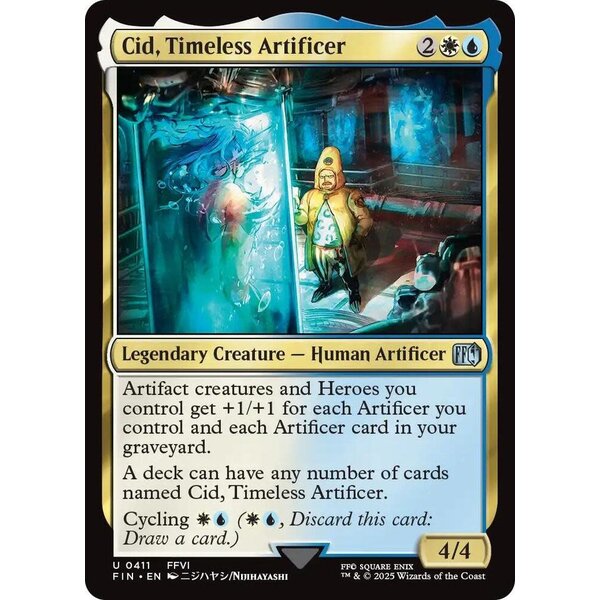 Magic: The Gathering Cid, Timeless Artificer (411) Lightly Played
