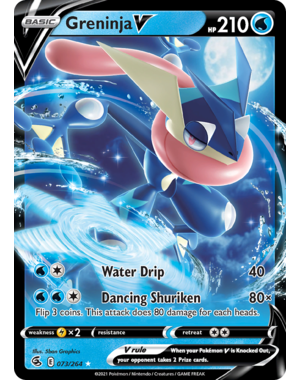 Pokemon Greninja V (073) Lightly Played