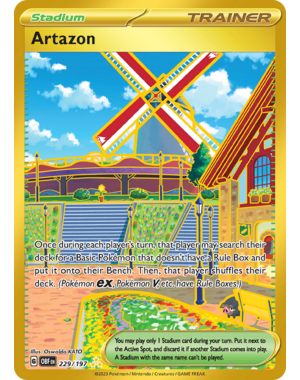 Pokemon Artazon (229) Lightly Played Holofoil