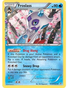 Pokemon Froslass (RC8) Lightly Played Holofoil