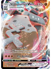 Pokemon Stonjourner VMAX (116) Lightly Played Holofoil
