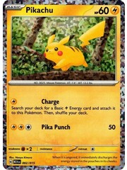 Pokemon Pikachu (002) Lightly Played Holofoil