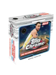 Topps 2024/25 Topps Chrome Basketball Mega Box