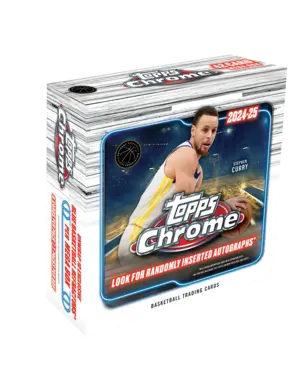 Topps 2024/25 Topps Chrome Basketball Mega Box