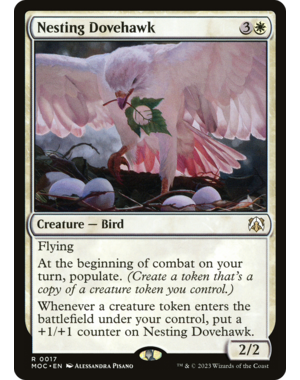 Magic: The Gathering Nesting Dovehawk (017) Lightly Played