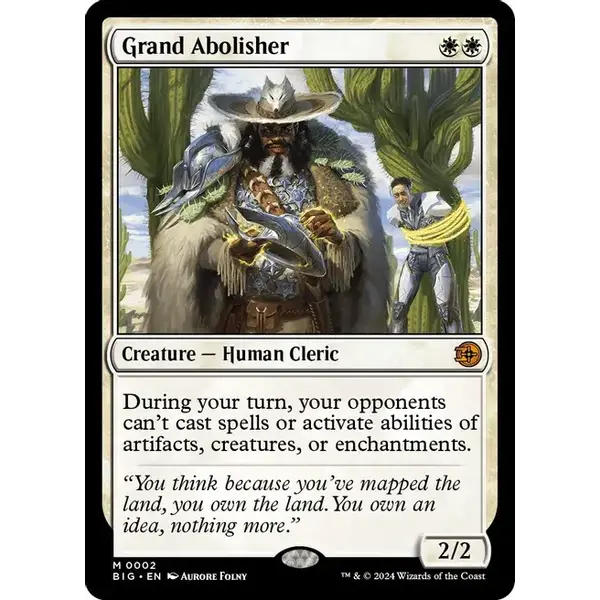 Magic: The Gathering Grand Abolisher (002) Lightly Played