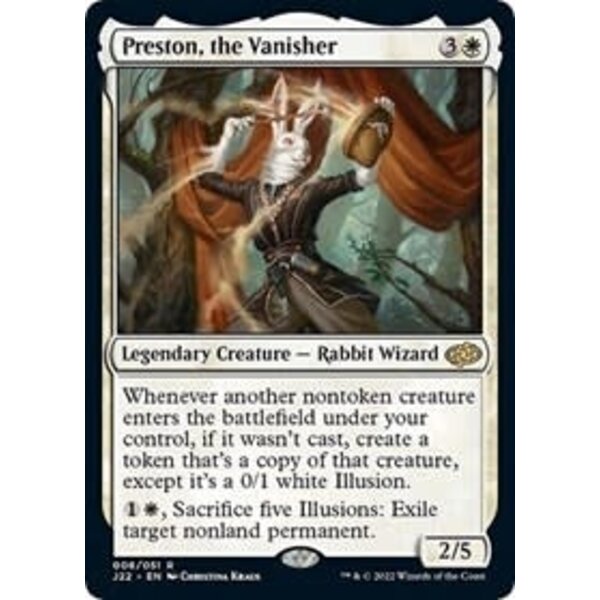 Magic: The Gathering Preston, the Vanisher (008) Lightly Played