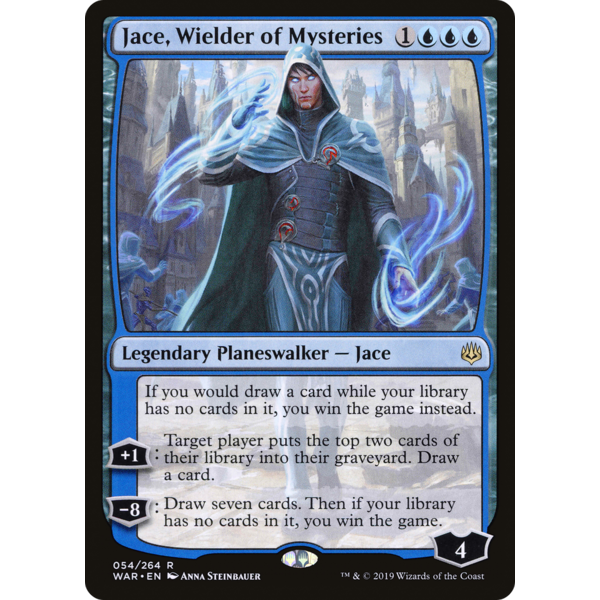 Magic: The Gathering Jace, Wielder of Mysteries (054) Lightly Played
