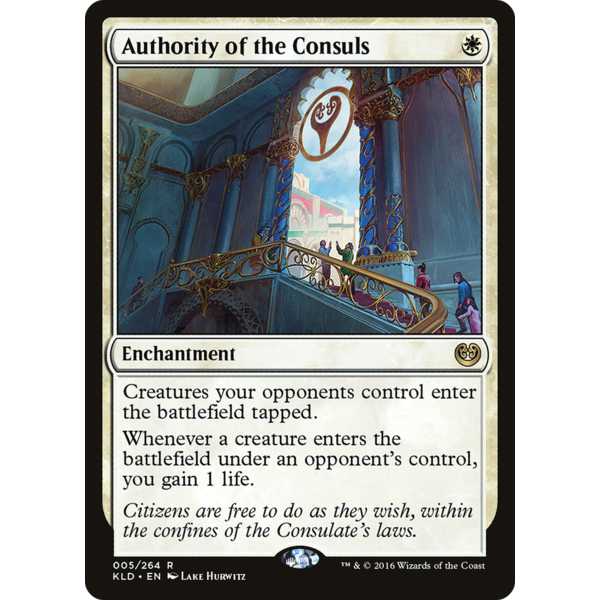 Magic: The Gathering Authority of the Consuls (005) Lightly Played