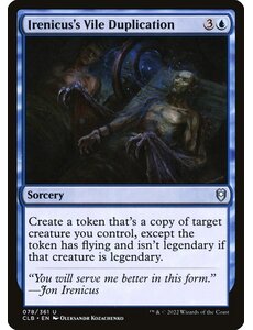 Magic: The Gathering Irenicus's Vile Duplication (078) Lightly Played