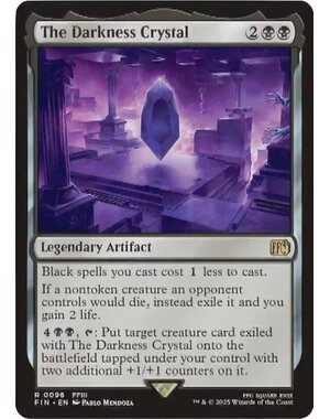 Magic: The Gathering The Darkness Crystal (096) Lightly Played Foil