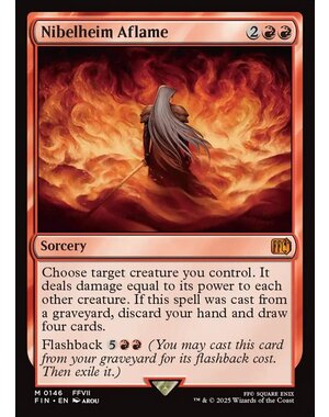 Magic: The Gathering Nibelheim Aflame (146) Lightly Played