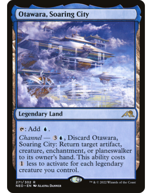 Magic: The Gathering Otawara, Soaring City (271) Lightly Played