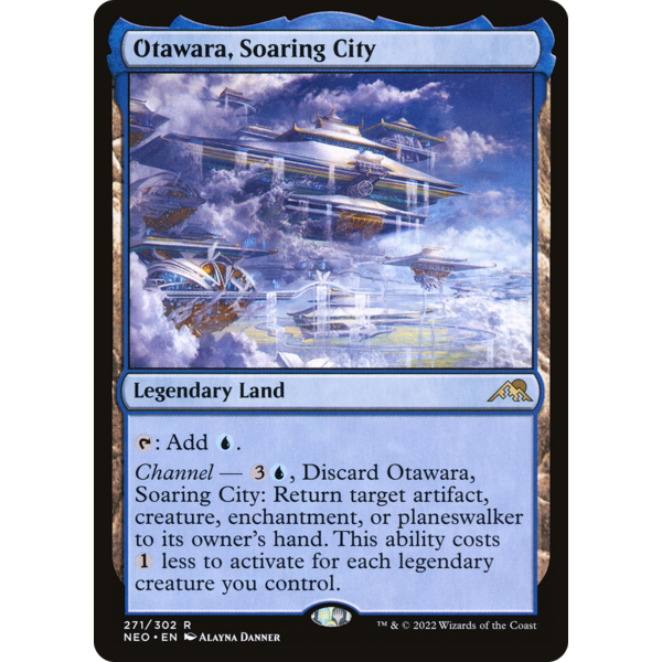 Magic: The Gathering Otawara, Soaring City (271) Lightly Played