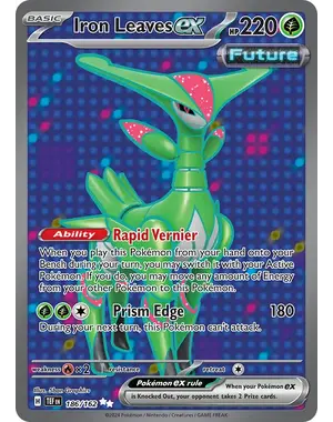 Pokemon Iron Leaves ex (186) Lightly Played Holofoil