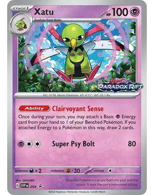 Pokemon Xatu (Prerelease) (059) Lightly Played