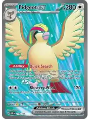 Pokemon Pidgeot ex (217) Lightly Played Holofoil