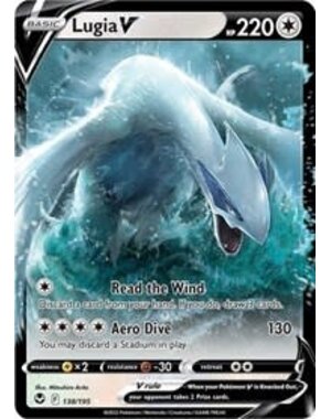 Pokemon Lugia V (138) Lightly Played