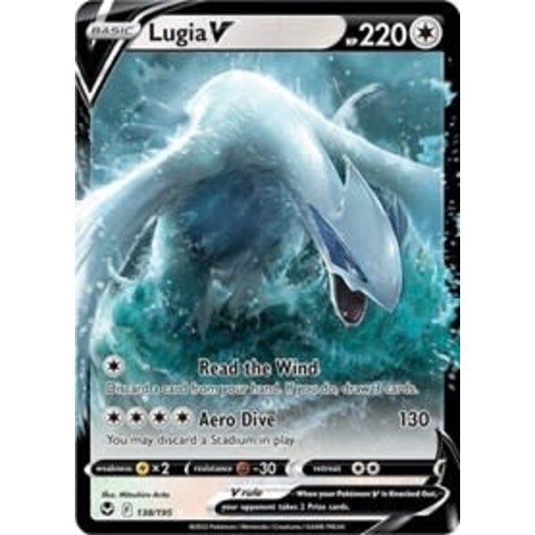 Pokemon Lugia V (138) Lightly Played