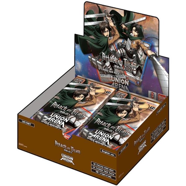 Bandai Attack on Titan - Booster Box - Union Arena