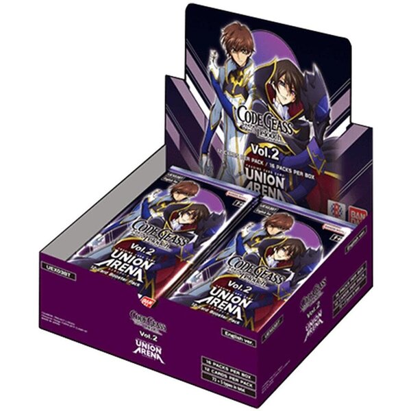 Bandai CODE GEASS: Lelouch of the Rebellion Vol.2 - Booster Box - Union Arena