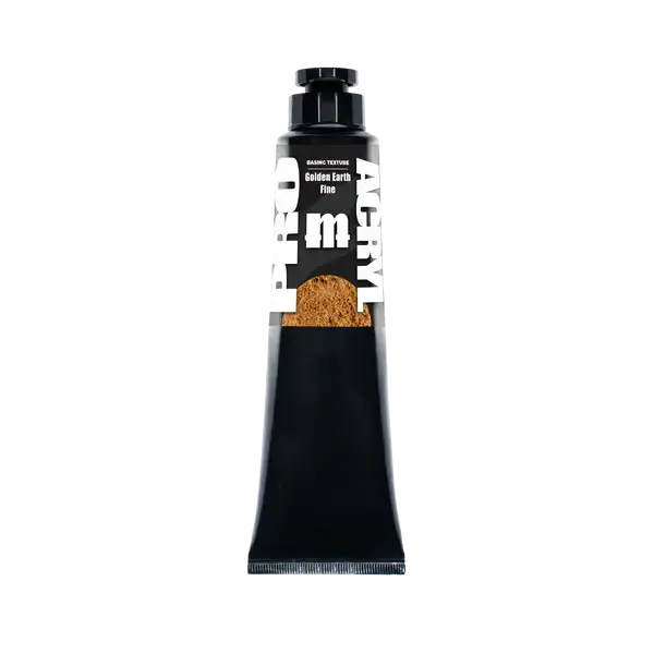 Monument Hobbies Pro Acryl Basing Textures - Golden Earth - FINE 120ml - Tube