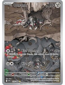 Pokemon Durant (150) Lightly Played Holofoil