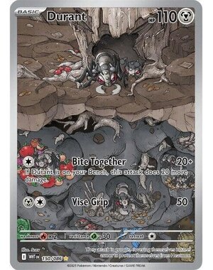 Pokemon Durant (150) Lightly Played Holofoil