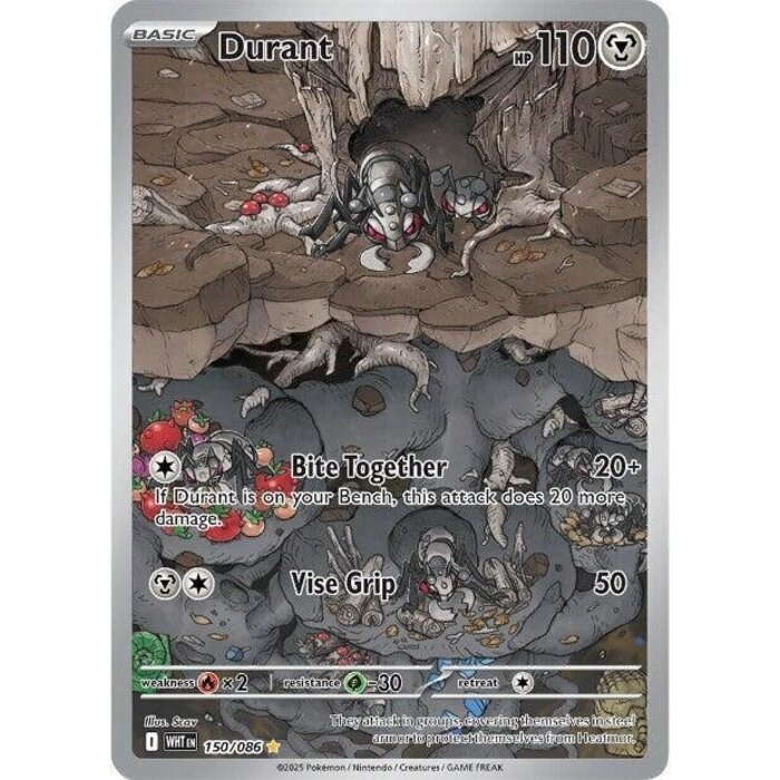 Pokemon Durant (150) Lightly Played Holofoil