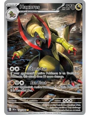 Pokemon Haxorus (147) Lightly Played
