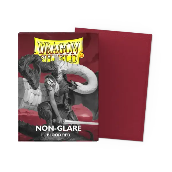 Arcane Tinmen Dragon Shield Non-Glare Blood Red Matte 100 Standard