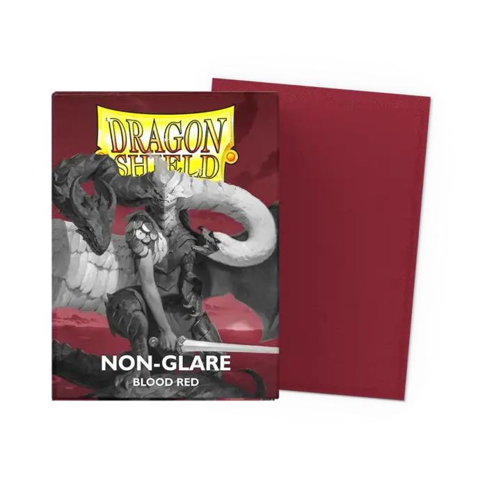 Arcane Tinmen Dragon Shield Non-Glare Blood Red Matte 100 Standard