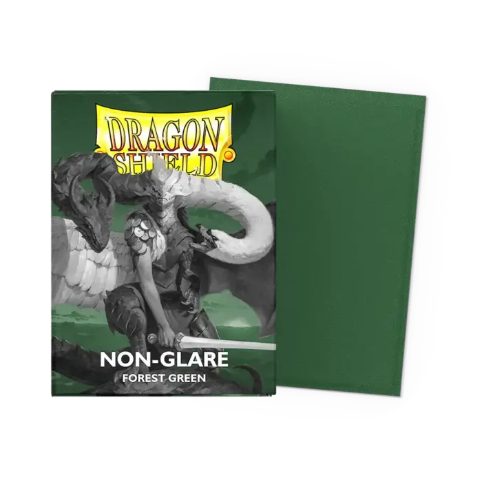 Arcane Tinmen Dragon Shield Non-Glare Forest Green Matte 100 Standard