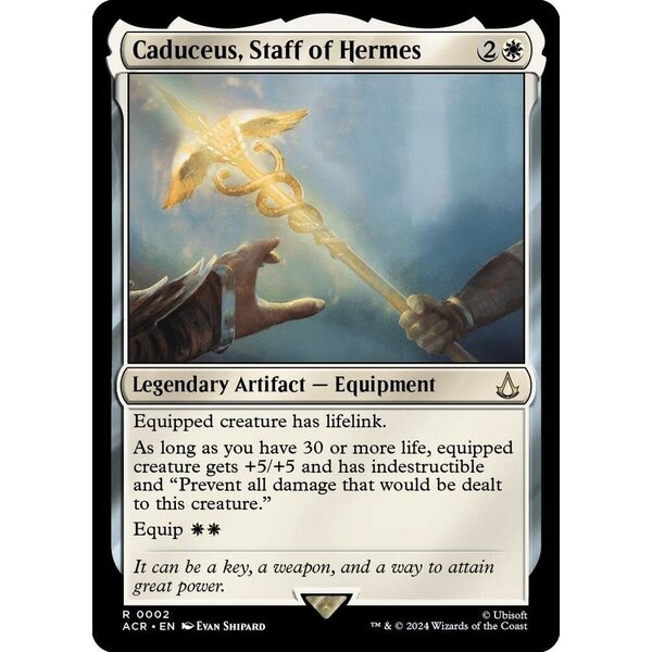 Magic: The Gathering Caduceus, Staff of Hermes (002) Lightly Played